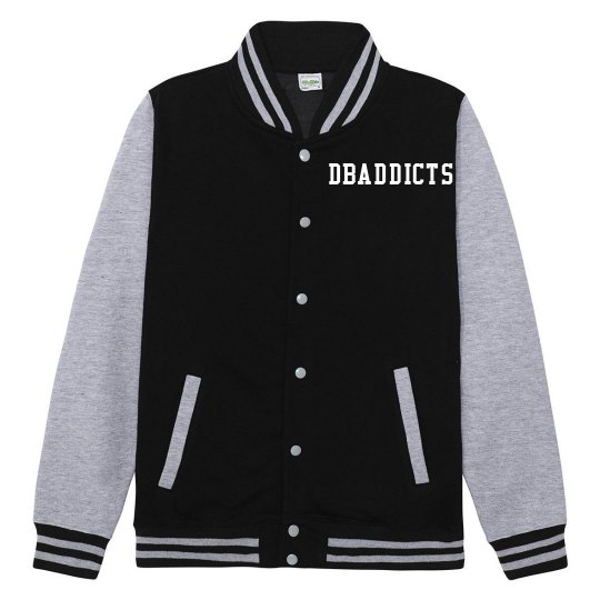 Team Dbaddicts letterman jacket Team Dbaddicts letterman jacket
