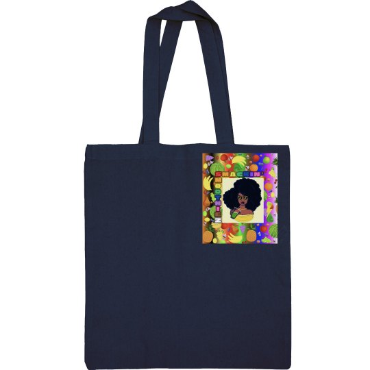 TEAM SMACKIN' NYC CANVAS TOTE (NAVY) TEAM SMACKIN' NYC CANVAS TOTE (NAVY)