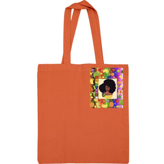 TEAM SMACKIN' NYC CANVAS TOTE (ORANGE) TEAM SMACKIN' NYC CANVAS TOTE (ORANGE)