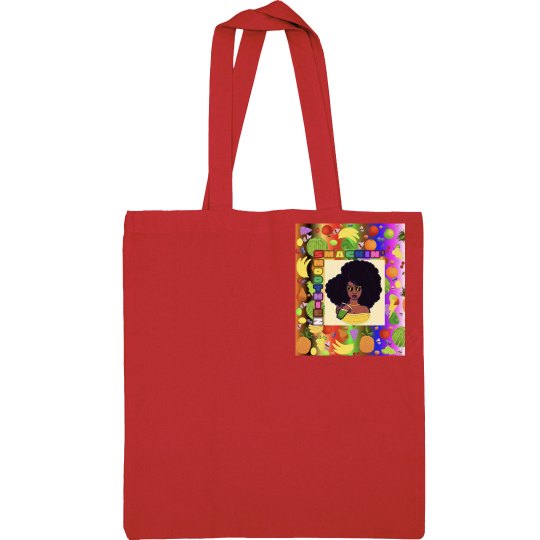 TEAM SMACKIN' NYC CANVAS TOTE (RED)