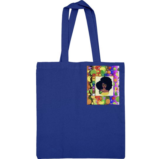 TEAM SMACKIN' NYC CANVAS TOTE (ROYAL)