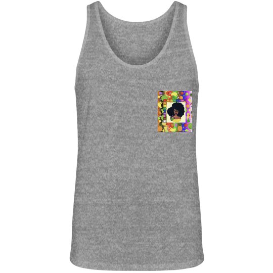 TEAM SMACKIN' NYC JERSEY TANK TOP (GREY TRIBLEND)