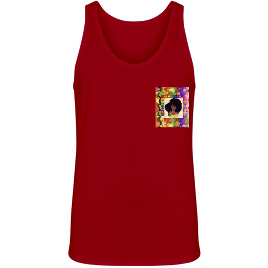 TEAM SMACKIN' NYC JERSEY TANK TOP (RED)