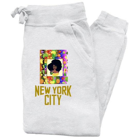 TEAM SMACKIN' NYC JOGGERS (WHITE) TEAM SMACKIN' NYC JOGGERS (WHITE)