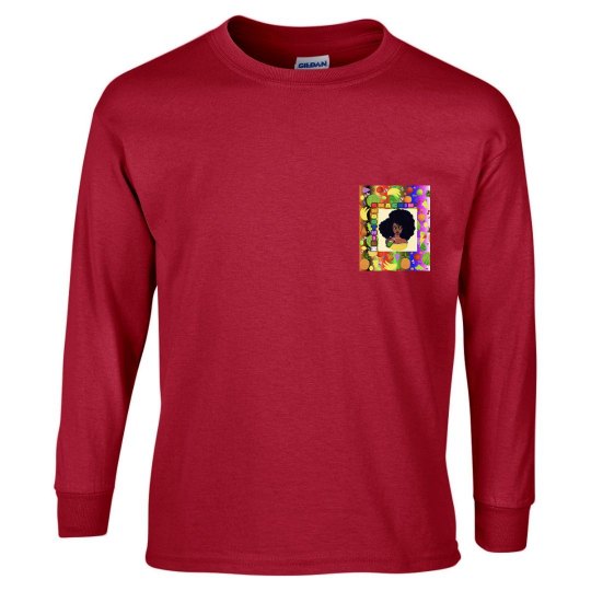 TEAM SMACKIN' NYC LONG SLEEVE TEE (CYBER PINK)