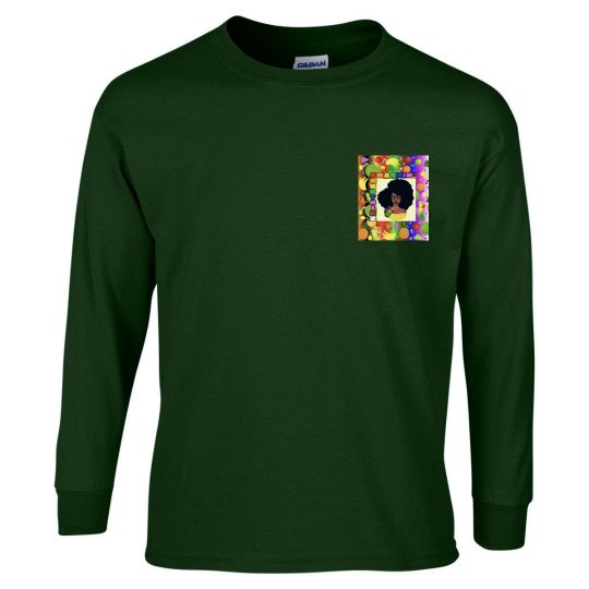 TEAM SMACKIN' NYC LONG SLEEVE TEE (FOREST GREEN) TEAM SMACKIN' NYC LONG SLEEVE TEE (FOREST GREEN)