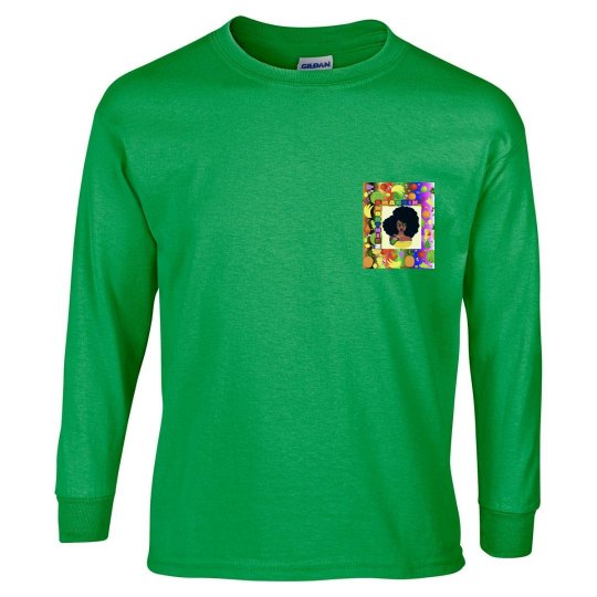 TEAM SMACKIN' NYC LONG SLEEVE TEE (KELLY GREEN)