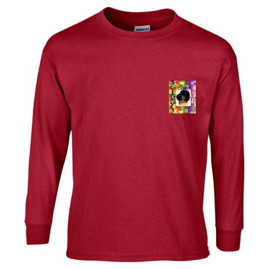 TEAM SMACKIN' NYC LONG SLEEVE TEE (RED) TEAM SMACKIN' NYC LONG SLEEVE TEE (RED)