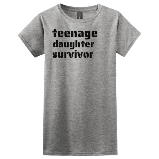 Teenage daughter survivor