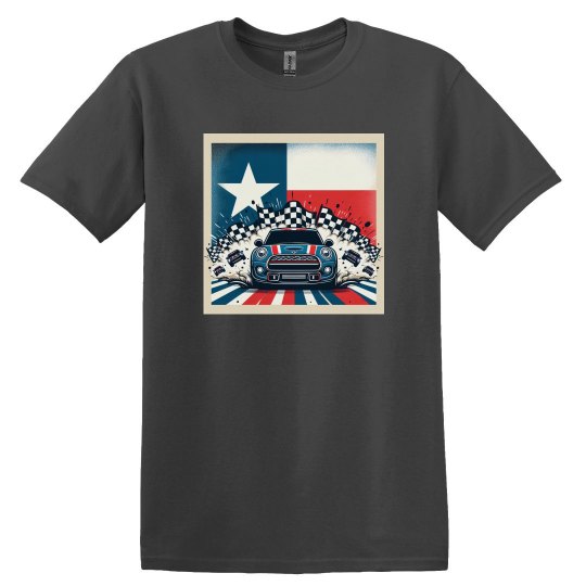Texas Flag MINI Cooper Rally