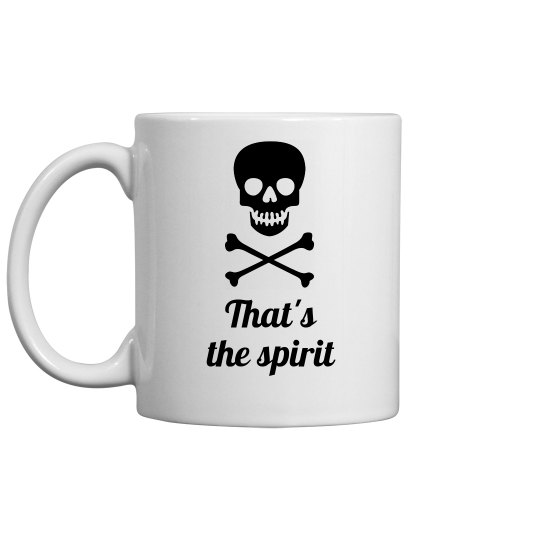 That's the Spirit ceramic mug