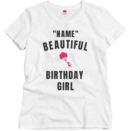 The beautiful birthday girl