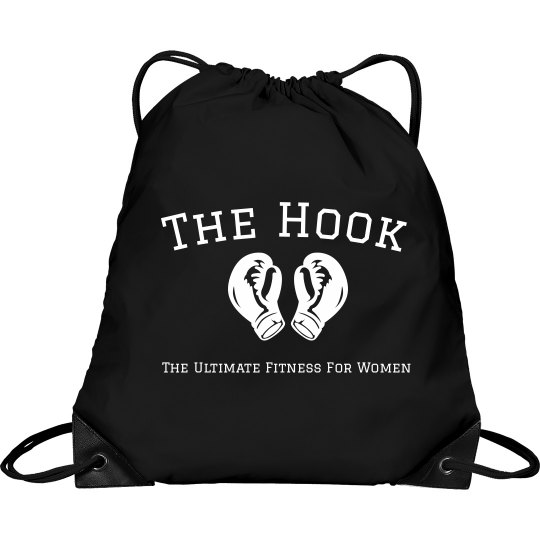 The Hook String bag in black