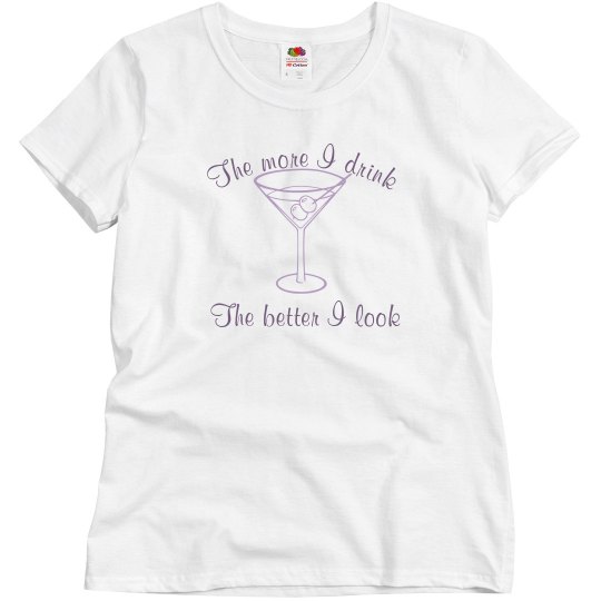 The more I drink.... The more I drink....