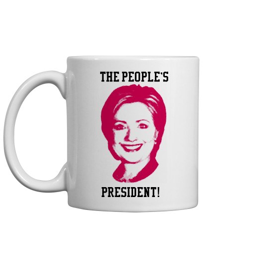 The people`s President by popular vote! Coffee cup