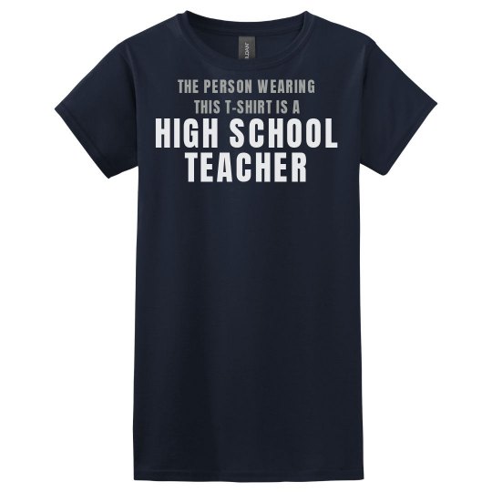 The person wearing this 