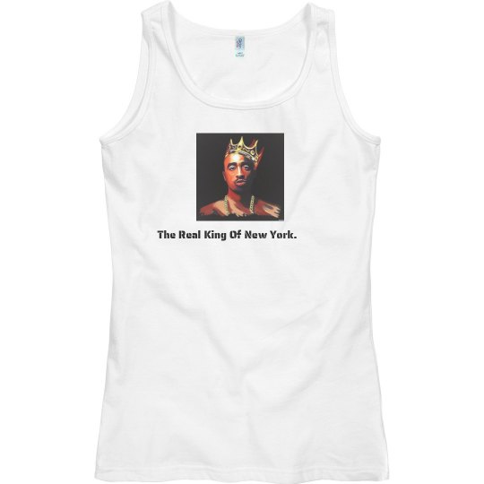 The Real King Of New York 2pac Tank Top.
