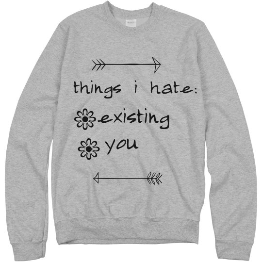 things i hate