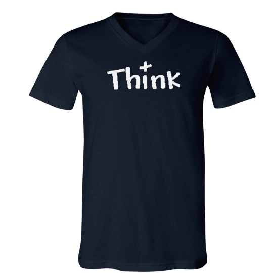 Think Positive Design T-shirt Think Positive Design T-shirt