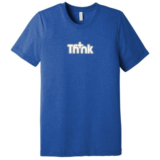 Think Positive Men's Tri-Blend Tee Think Positive Men's Tri-Blend Tee