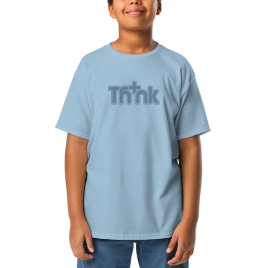 Think Positive Midweight Youth Tee Think Positive Midweight Youth Tee