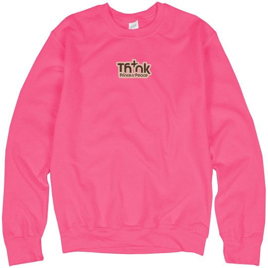 Think Positive Neon Sweatshirt Think Positive Neon Sweatshirt