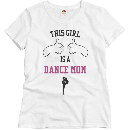 This girl a dance mom