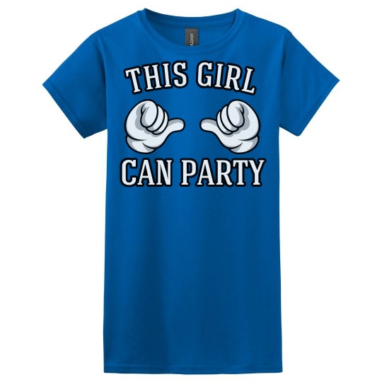 This girl can party
