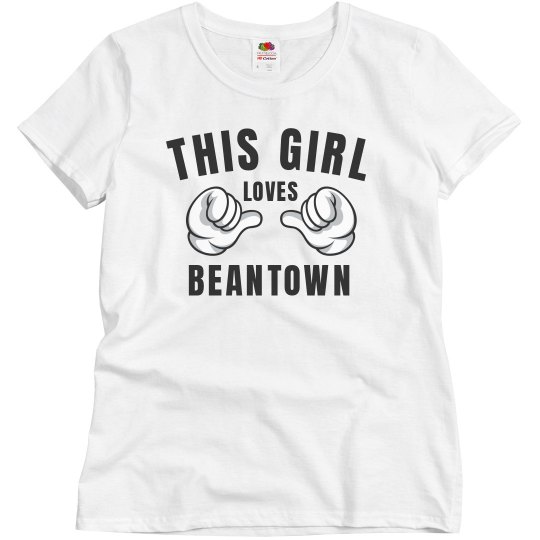 This girl loves beantown
