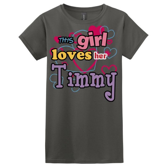 This girl loves Timmy!