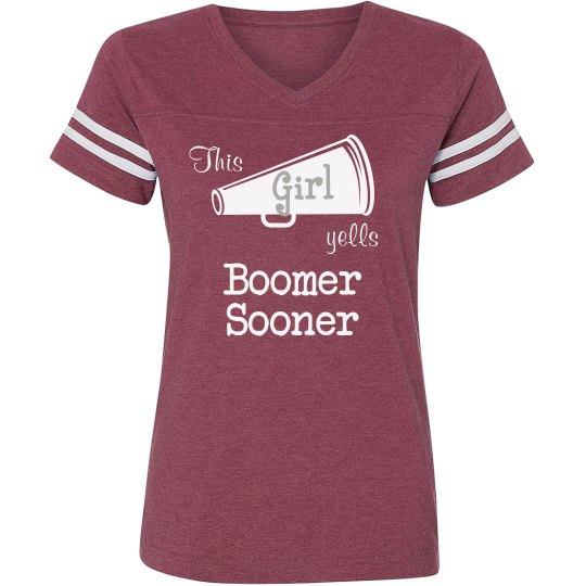 This girl yells Boomer So