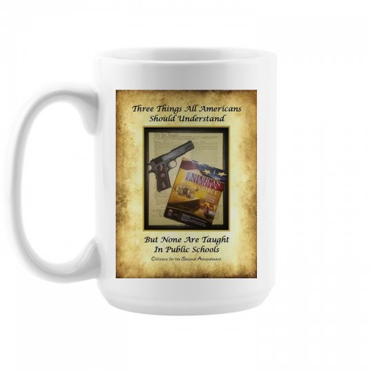 Three things Coffee Cup