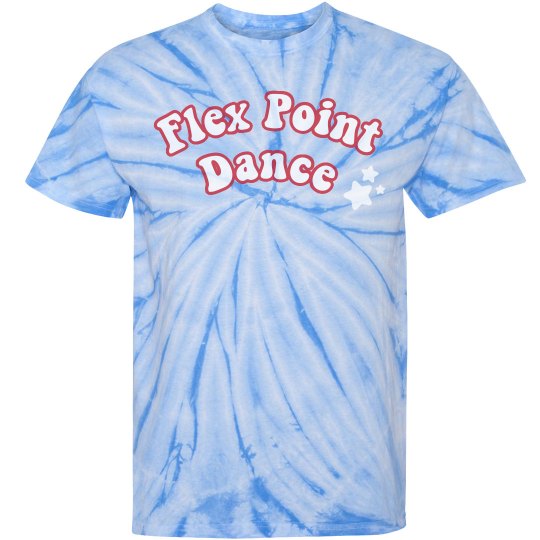 Tie Dye Flex Point Dance T-Shirt Tie Dye Flex Point Dance T-Shirt