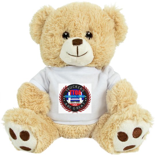 TIGEAR TRUCKER CUSTOMIZED TTOA FBG LOGO STUFFED TOY TIGEAR TRUCKER CUSTOMIZED TTOA FBG LOGO STUFFED TOY
