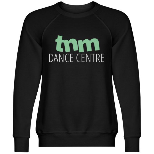 TNM Dance Ol’ School Sweatshirt - BK/MNT/WH