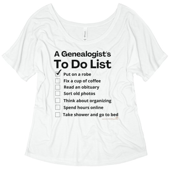 To Do List Flowy Shirt To Do List Flowy Shirt