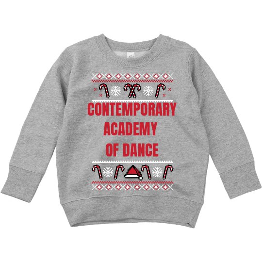 Toddler CAD Christmas Sweatshirt 