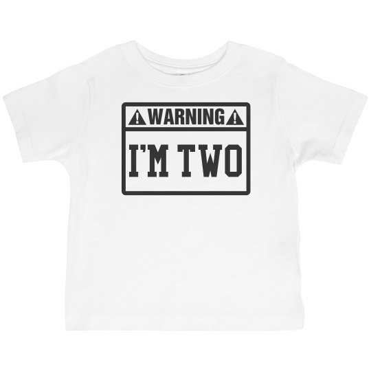 Toddler I'm Two Tee Toddler I'm Two Tee
