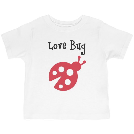 Toddler love bug tee