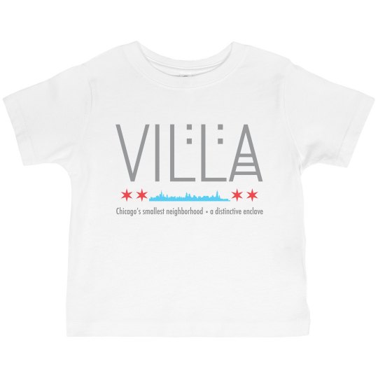 Toddler Villa Chicago Skyline Tee