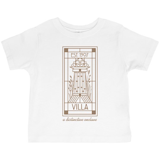 Toddler Villa Line Logo Tee Toddler Villa Line Logo Tee