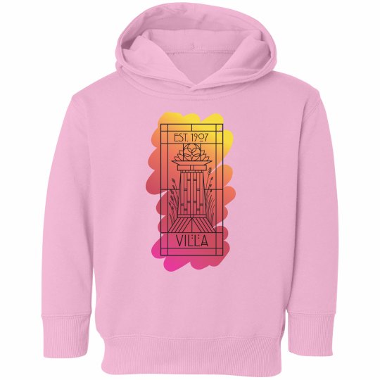 Toddler Villa Sunrise Paint Logo Hoodie