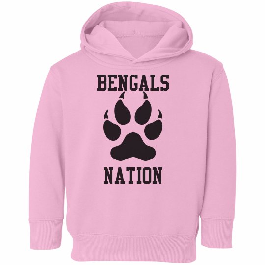 Toddlers Bengals Nation Hoodie