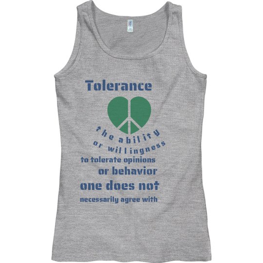 Tolerance-heart Tolerance-heart