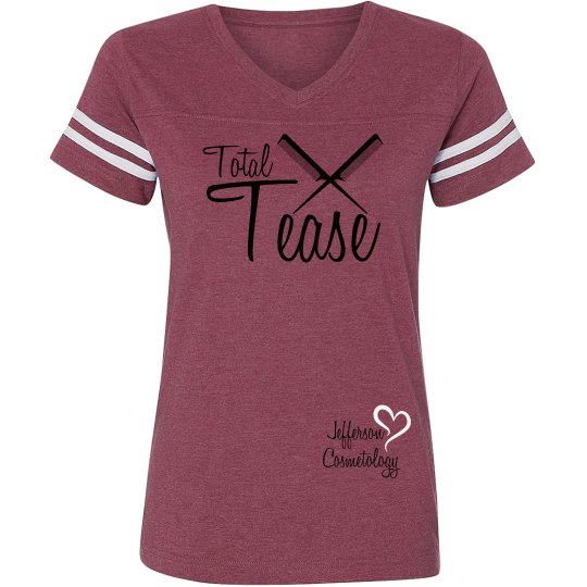 Total Tease Cap Sleeve T Total Tease Cap Sleeve T