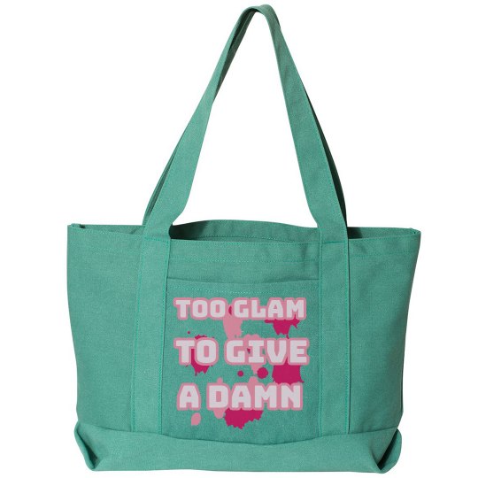 Tote/Glam/ Grey Pink 