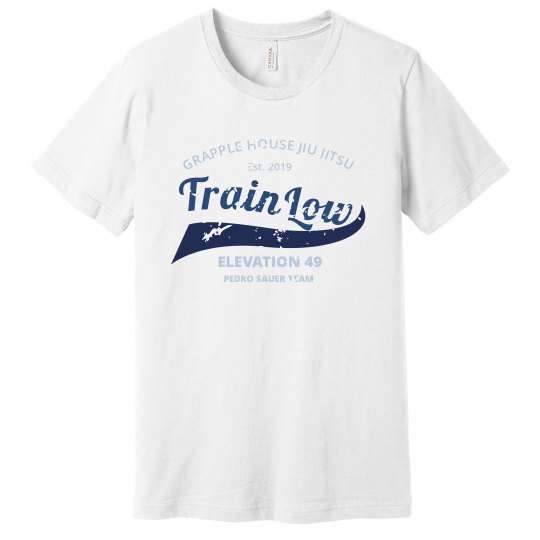 Train Low Blues on White