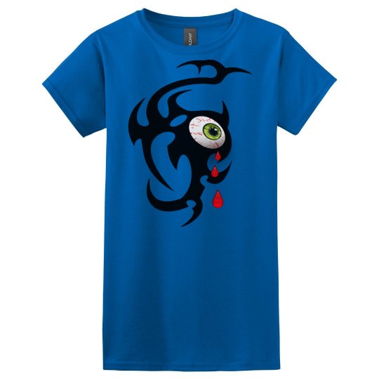 Tribal 1 iris blood drops