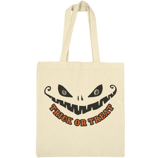 Trick or Treat Halloween Tote Baag Trick or Treat Halloween Tote Baag
