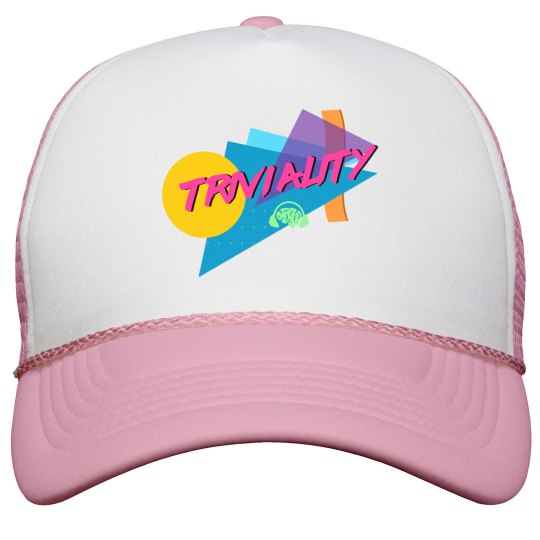 Triviality Trucker Hat Triviality Trucker Hat
